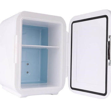 Mini 4L Refrigerator Portable Multifunction For Home Car Vertical Dual-Use Cooling Heating Fridge - Imported from UK